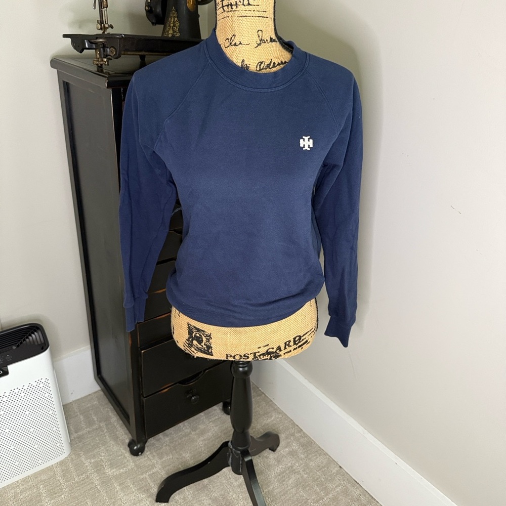Tory Sport Navy Sweatshirt with Logo - Picture 2 of 8